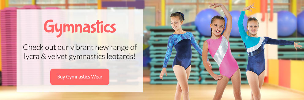 Check out our vibrant new range of lycra, velvet and foil gymnastics leotards!
